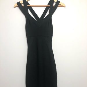 ** SOLD ** GUESS Black Bandage Bodycon Midi Sleeveless Dress